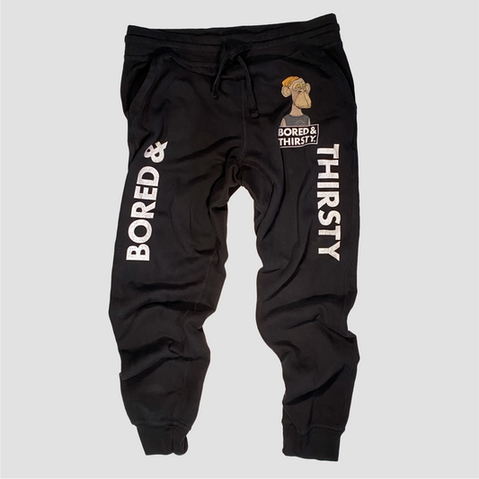 These joggers are dope. They are thick and soft and meant for extended periods of luxurious relaxation.