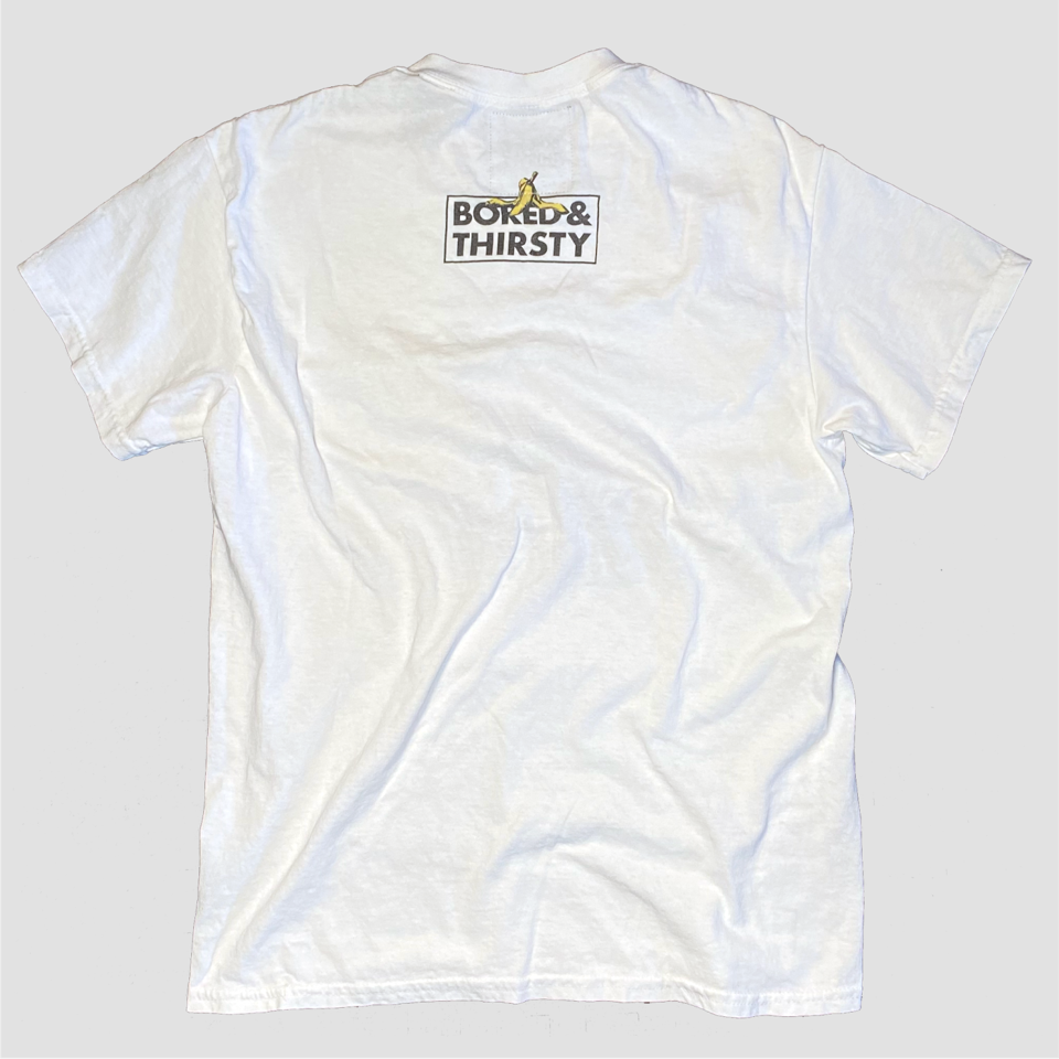 The back of our Classic Thirstin T-Shirt features a simple banana art topping our logo. You will feel the difference in our commitment to quality.